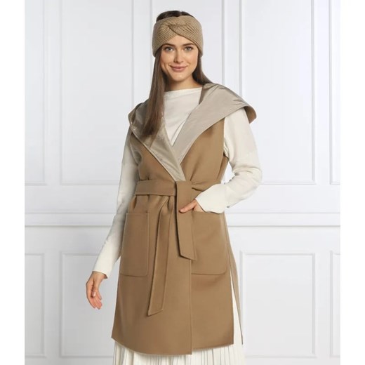Weekend MaxMara Dwustronna kamizelka ORNATI | Regular Fit | z dodatkiem wełny ze sklepu Gomez Fashion Store w kategorii Kamizelki damskie - zdjęcie 184506514