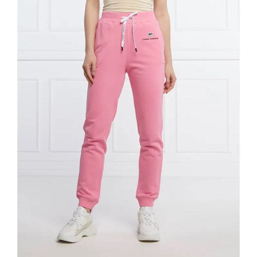 Chiara Ferragni Spodnie dresowe | Regular Fit ze sklepu Gomez Fashion Store w kategorii Spodnie damskie - zdjęcie 184506624