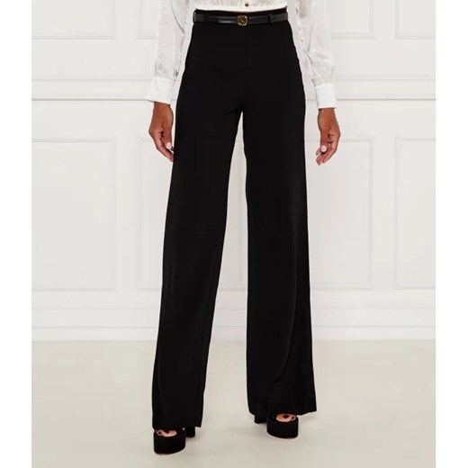 Elisabetta Franchi Spodnie z paskiem | flare fit ze sklepu Gomez Fashion Store w kategorii Spodnie damskie - zdjęcie 184506690