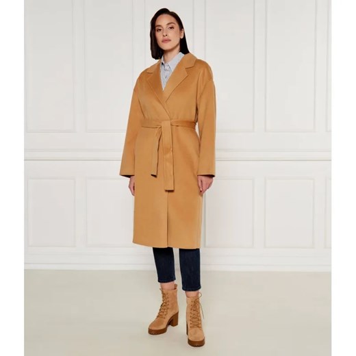 Calvin Klein Wełniany płaszcz ze sklepu Gomez Fashion Store w kategorii Płaszcze damskie - zdjęcie 184506723