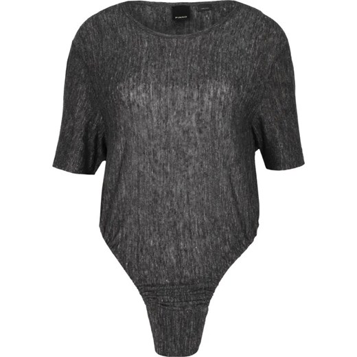 Pinko Lniane body BABEL | Cropped Fit ze sklepu Gomez Fashion Store w kategorii Bluzki damskie - zdjęcie 184506791