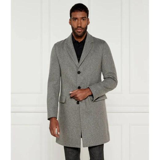 HUGO Wełniany płaszcz Migor2441 10266431 01 ze sklepu Gomez Fashion Store w kategorii Płaszcze męskie - zdjęcie 184506802