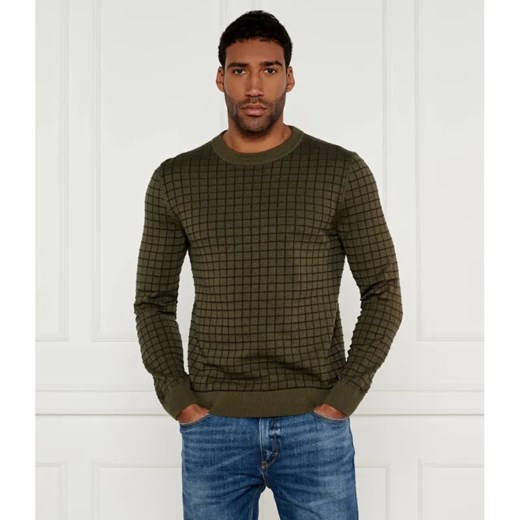 HUGO Sweter Scoult | Regular Fit ze sklepu Gomez Fashion Store w kategorii Swetry męskie - zdjęcie 184506822