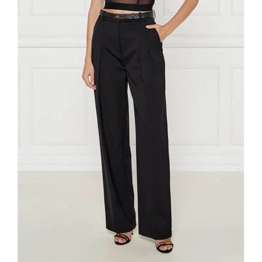 Elisabetta Franchi Spodnie | z dodatkiem wełny ze sklepu Gomez Fashion Store w kategorii Spodnie damskie - zdjęcie 184506914