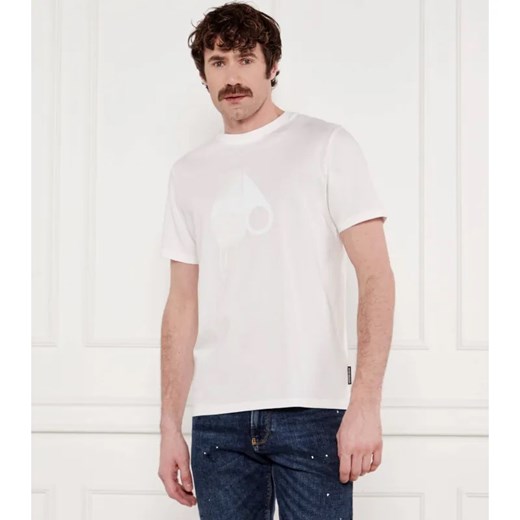 Moose Knuckles T-shirt AUGUSTINE | Regular Fit ze sklepu Gomez Fashion Store w kategorii T-shirty męskie - zdjęcie 184506920