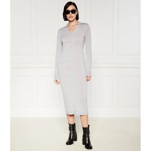 Calvin Klein Wełniana sukienka ze sklepu Gomez Fashion Store w kategorii Sukienki - zdjęcie 184506932