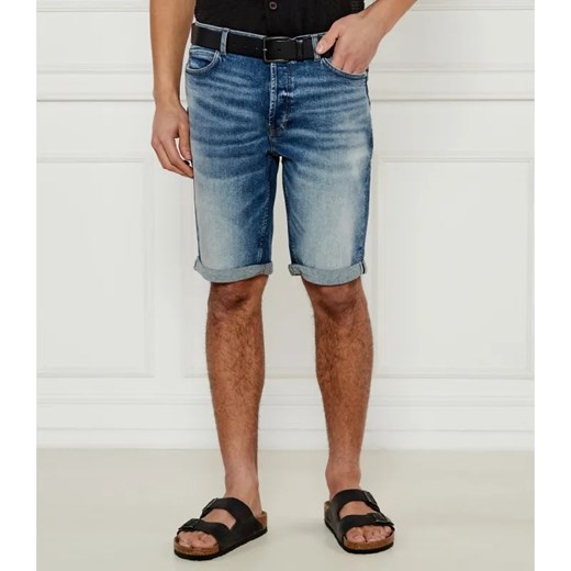 HUGO Jeansowe szorty 634 | Tapered fit 31 wyprzedaż Gomez Fashion Store