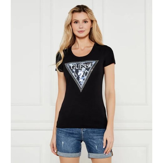 GUESS T-shirt | Slim Fit ze sklepu Gomez Fashion Store w kategorii Bluzki damskie - zdjęcie 184507031