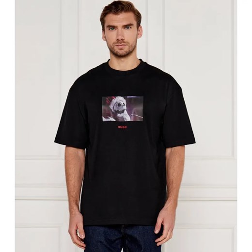 HUGO T-shirt Hugo x Tim Burton''s Nightmare Before Christmas DJACK_NBC | Regular Fit ze sklepu Gomez Fashion Store w kategorii T-shirty męskie - zdjęcie 184507154