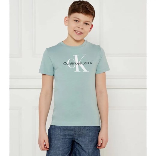 Calvin Klein Jeans T-shirt | Regular Fit ze sklepu Gomez Fashion Store w kategorii T-shirty chłopięce - zdjęcie 184507222