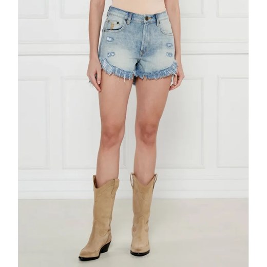 One Teaspoon Jeansowe szorty OUTLAWS | Regular Fit | mid waist ze sklepu Gomez Fashion Store w kategorii Szorty - zdjęcie 184507262