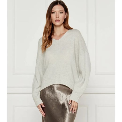 BOSS ORANGE Wełniany sweter C_Fondys | Oversize fit ze sklepu Gomez Fashion Store w kategorii Swetry damskie - zdjęcie 184507341