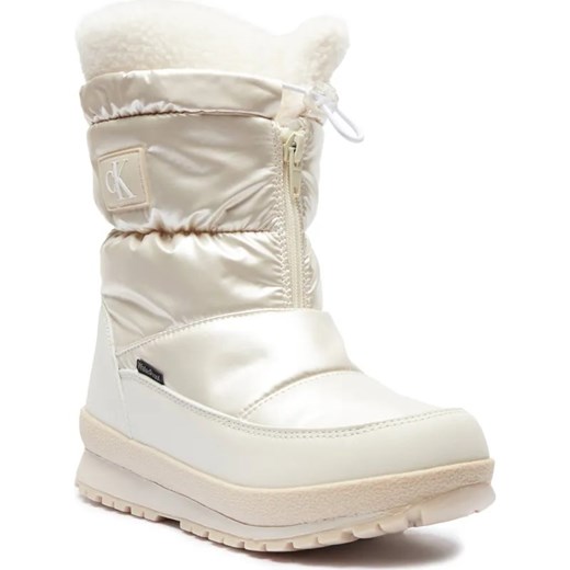 Calvin Klein Jeans Ocieplane śniegowce IVORY ze sklepu Gomez Fashion Store w kategorii Buty zimowe dziecięce - zdjęcie 184507400