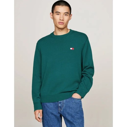 Tommy Jeans Sweter | Regular Fit | z dodatkiem wełny ze sklepu Gomez Fashion Store w kategorii Swetry męskie - zdjęcie 184507504