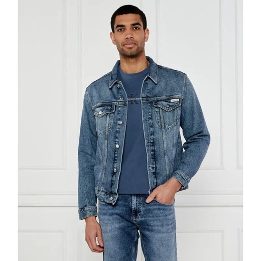 Calvin Klein Jeans Kurtka jeansowa | Slim Fit ze sklepu Gomez Fashion Store w kategorii Kurtki męskie - zdjęcie 184507580