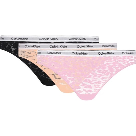 Calvin Klein Underwear Koronkowe figi 3-pack ze sklepu Gomez Fashion Store w kategorii Majtki damskie - zdjęcie 184507633
