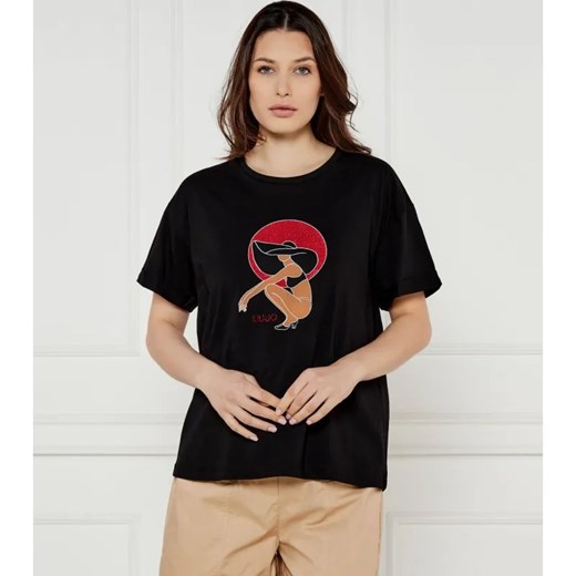 Liu Jo Beachwear T-shirt | Relaxed fit ze sklepu Gomez Fashion Store w kategorii Bluzki damskie - zdjęcie 184507662
