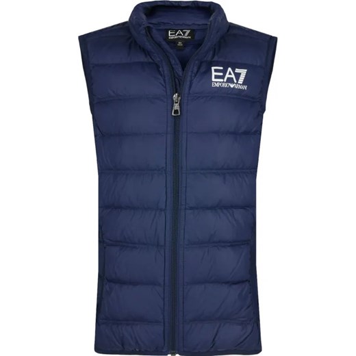 EA7 Puchowy bezrękawnik | Regular Fit ze sklepu Gomez Fashion Store w kategorii Kamizelki chłopięce - zdjęcie 184507674