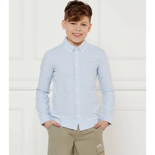 Calvin Klein Jeans Koszula | Regular Fit ze sklepu Gomez Fashion Store w kategorii Koszule chłopięce - zdjęcie 184507681