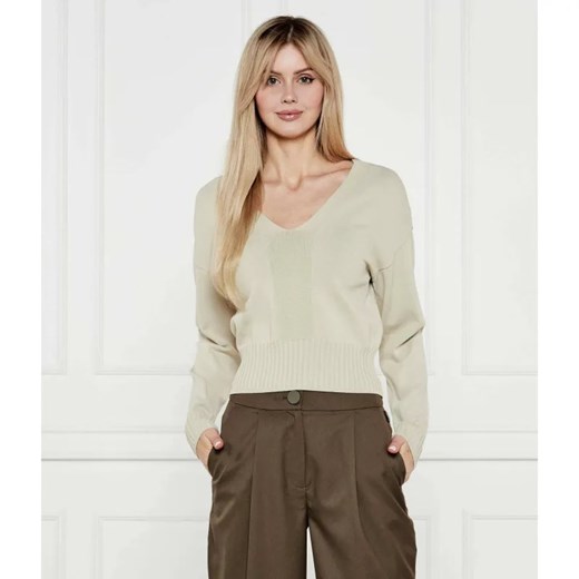 Armani Exchange Sweter | Regular Fit ze sklepu Gomez Fashion Store w kategorii Swetry damskie - zdjęcie 184507824