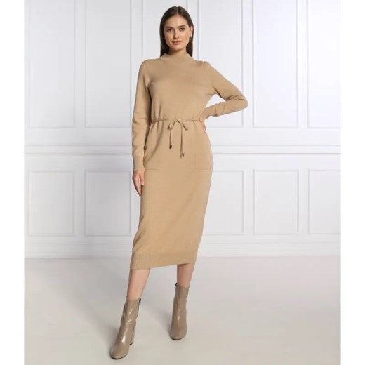 Peserico Wełniana sukienka | z dodatkiem jedwabiu ze sklepu Gomez Fashion Store w kategorii Sukienki - zdjęcie 184507870