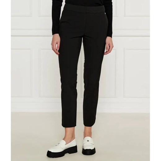 HUGO Spodnie Hatenia-1 | Slim Fit ze sklepu Gomez Fashion Store w kategorii Spodnie damskie - zdjęcie 184507874