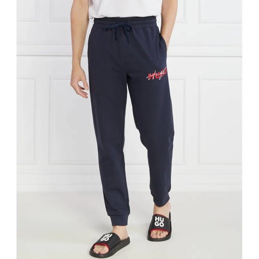 Hugo Bodywear Spodnie dresowe Combined | Regular Fit ze sklepu Gomez Fashion Store w kategorii Spodnie męskie - zdjęcie 184507890