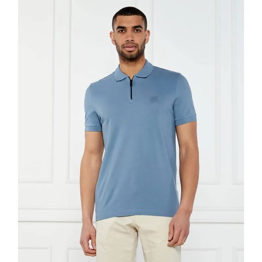 BOSS ORANGE Polo Passerzip | Slim Fit ze sklepu Gomez Fashion Store w kategorii T-shirty męskie - zdjęcie 184507930