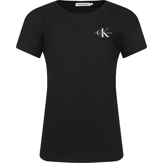 Calvin Klein Jeans T-shirt | Regular Fit ze sklepu Gomez Fashion Store w kategorii Bluzki dziewczęce - zdjęcie 184507963