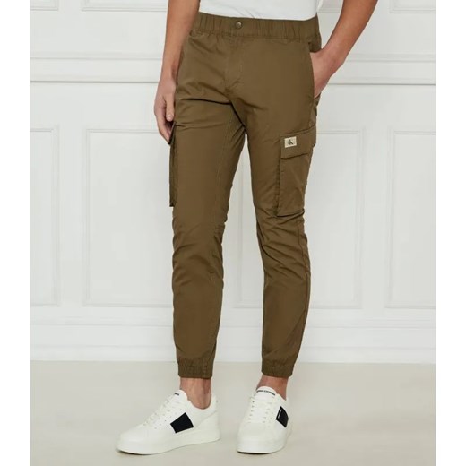 Calvin Klein Jeans Spodnie cargo ATMOSPHERE | Skinny fit ze sklepu Gomez Fashion Store w kategorii Spodnie męskie - zdjęcie 184508170
