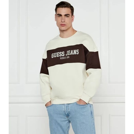 Guess Jeans Bluza HORIZONT | Oversize fit ze sklepu Gomez Fashion Store w kategorii Bluzy męskie - zdjęcie 184508172