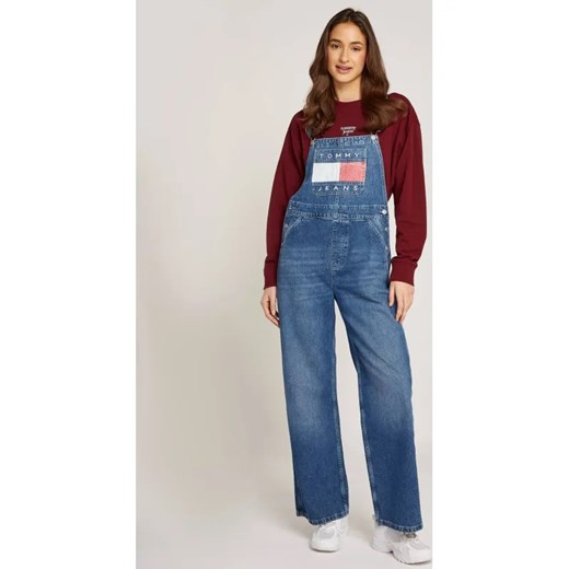 Tommy Jeans Jeansowe ogrodniczki | Regular Fit Tommy Jeans XS Gomez Fashion Store wyprzedaż