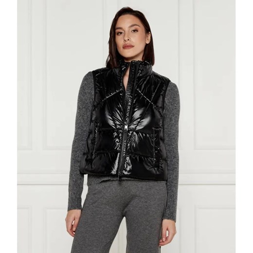 Marc Cain Puchowy bezrękawnik | Loose fit ze sklepu Gomez Fashion Store w kategorii Kamizelki damskie - zdjęcie 184508362