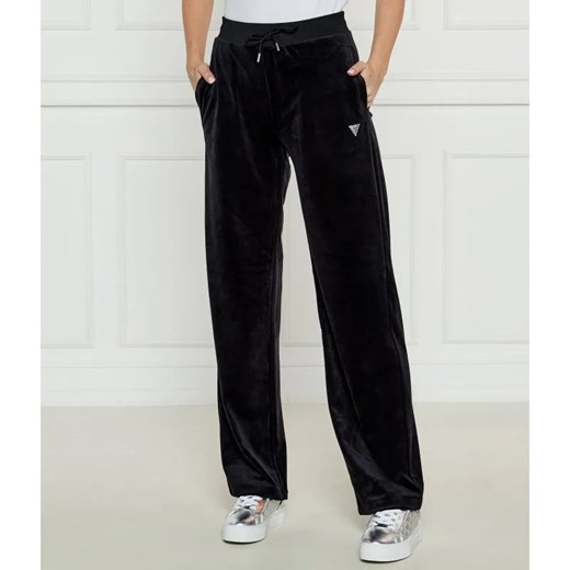 GUESS ACTIVE Spodnie dresowe COUTURE | Straight fit ze sklepu Gomez Fashion Store w kategorii Spodnie damskie - zdjęcie 184508370
