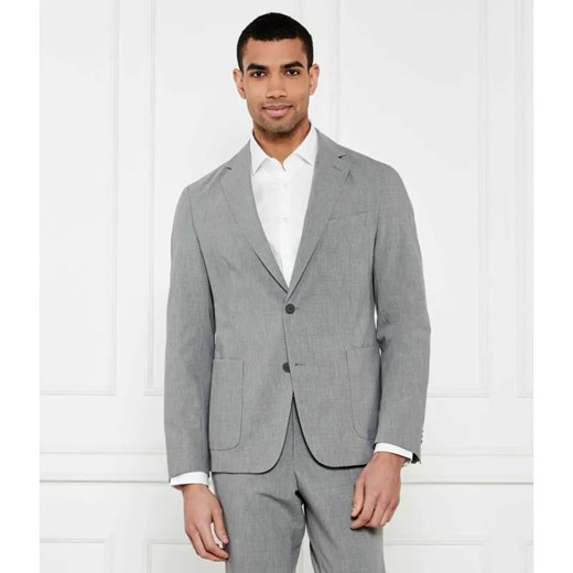 BOSS BLACK Marynarka P-Hanry-244 | Slim Fit | z dodatkiem wełny ze sklepu Gomez Fashion Store w kategorii Marynarki męskie - zdjęcie 184508423