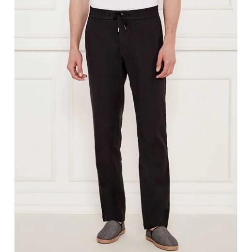 BOSS ORANGE Lniane spodnie Sanderson-L | Regular Fit ze sklepu Gomez Fashion Store w kategorii Spodnie męskie - zdjęcie 184508424