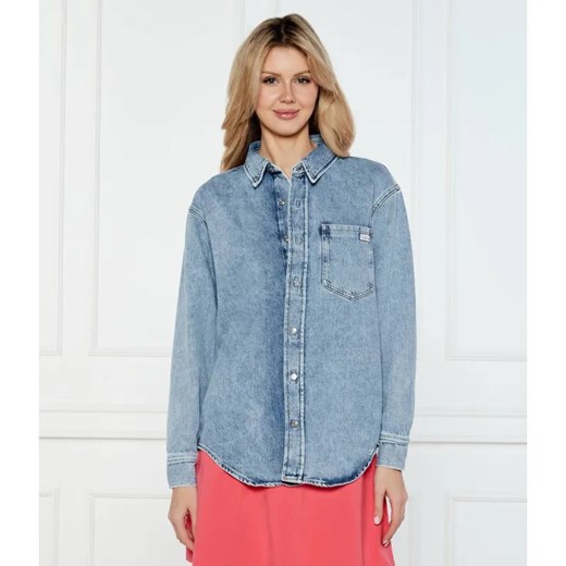 Calvin Klein Jeans Jeansowa koszula DAD | Relaxed fit ze sklepu Gomez Fashion Store w kategorii Koszule damskie - zdjęcie 184508441