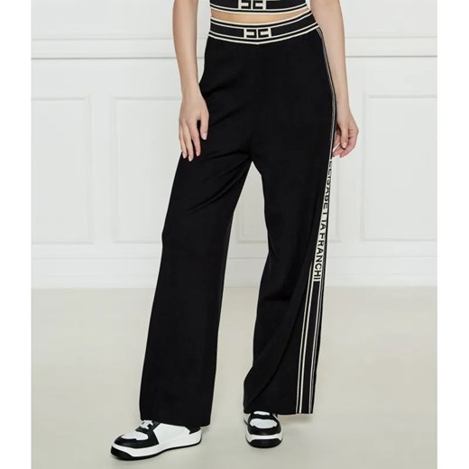 Elisabetta Franchi Spodnie dzianinowe | flare fit ze sklepu Gomez Fashion Store w kategorii Spodnie damskie - zdjęcie 184508453
