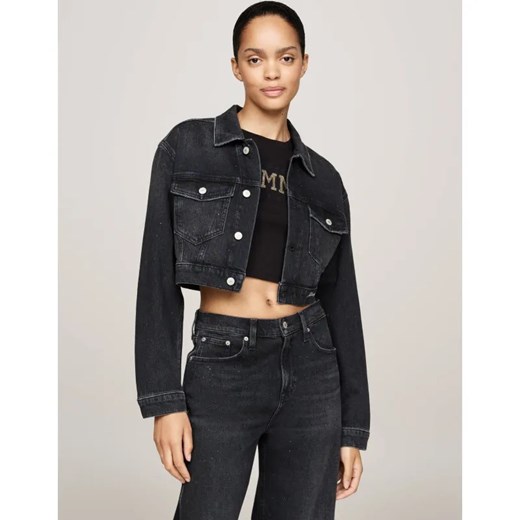Tommy Jeans Jeansowa kurtka | Cropped Fit ze sklepu Gomez Fashion Store w kategorii Kurtki damskie - zdjęcie 184508530