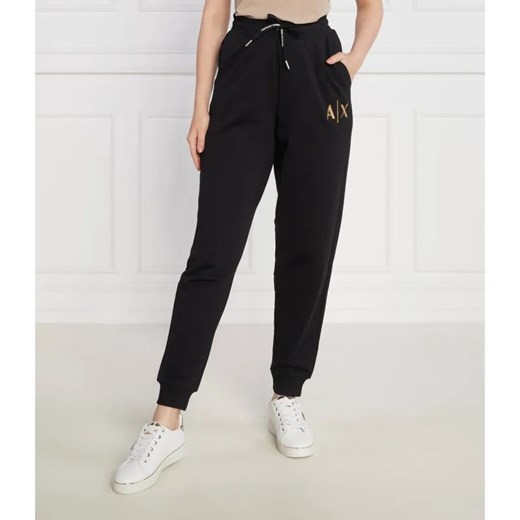 Armani Exchange Spodnie dresowe | Regular Fit ze sklepu Gomez Fashion Store w kategorii Spodnie damskie - zdjęcie 184508622