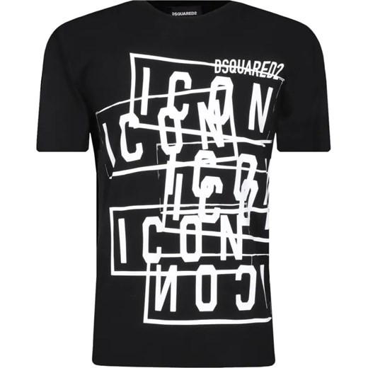 Dsquared2 T-shirt | Regular Fit ze sklepu Gomez Fashion Store w kategorii Bluzki dziewczęce - zdjęcie 184508701