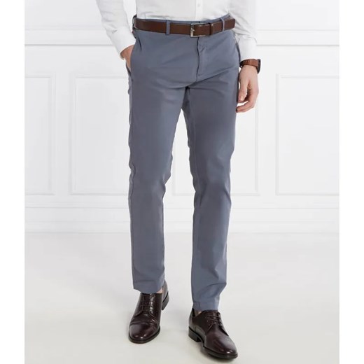 HUGO Spodnie chino David222D | Slim Fit ze sklepu Gomez Fashion Store w kategorii Spodnie męskie - zdjęcie 184508744