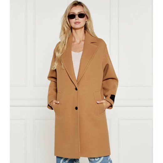 HUGO Płaszcz Matea-1 | z dodatkiem wełny ze sklepu Gomez Fashion Store w kategorii Płaszcze damskie - zdjęcie 184508772