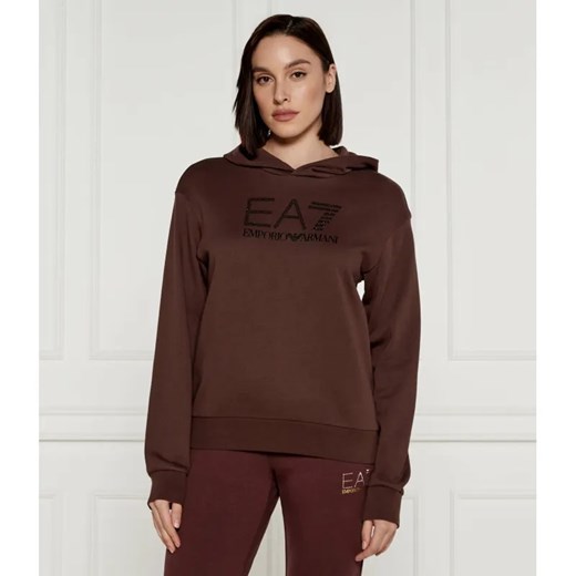 EA7 Bluza | Regular Fit ze sklepu Gomez Fashion Store w kategorii Bluzy damskie - zdjęcie 184508852