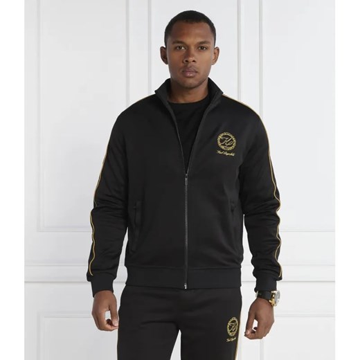 Karl Lagerfeld Bluza SWEAT ZIP JACKET | Regular Fit ze sklepu Gomez Fashion Store w kategorii Bluzy męskie - zdjęcie 184508871