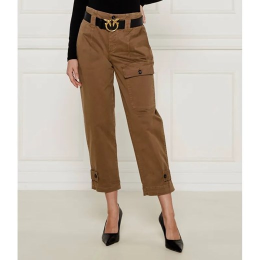 Pinko Spodnie cargo GLOBO | Regular Fit ze sklepu Gomez Fashion Store w kategorii Spodnie damskie - zdjęcie 184508912