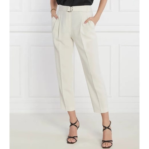 BOSS BLACK Spodnie Tapiah | Regular Fit ze sklepu Gomez Fashion Store w kategorii Spodnie damskie - zdjęcie 184508941