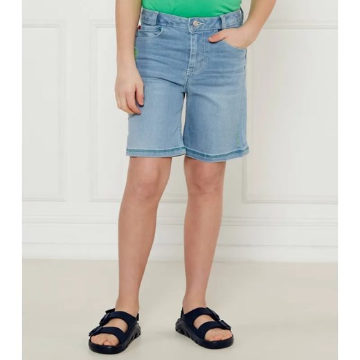 HUGO KIDS Jeansowe szorty | Regular Fit ze sklepu Gomez Fashion Store w kategorii Spodenki chłopięce - zdjęcie 184508993