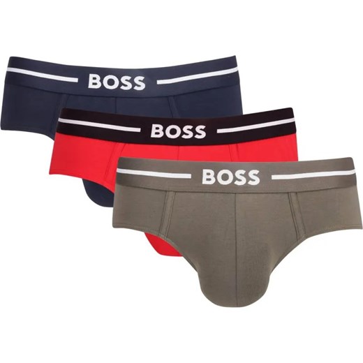 BOSS BLACK Slipy 3-pack HipBr 3P Bold ze sklepu Gomez Fashion Store w kategorii Majtki męskie - zdjęcie 184509022