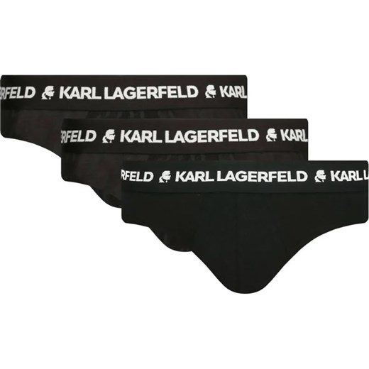 Karl Lagerfeld Slipy 3-pack ze sklepu Gomez Fashion Store w kategorii Majtki męskie - zdjęcie 184509081